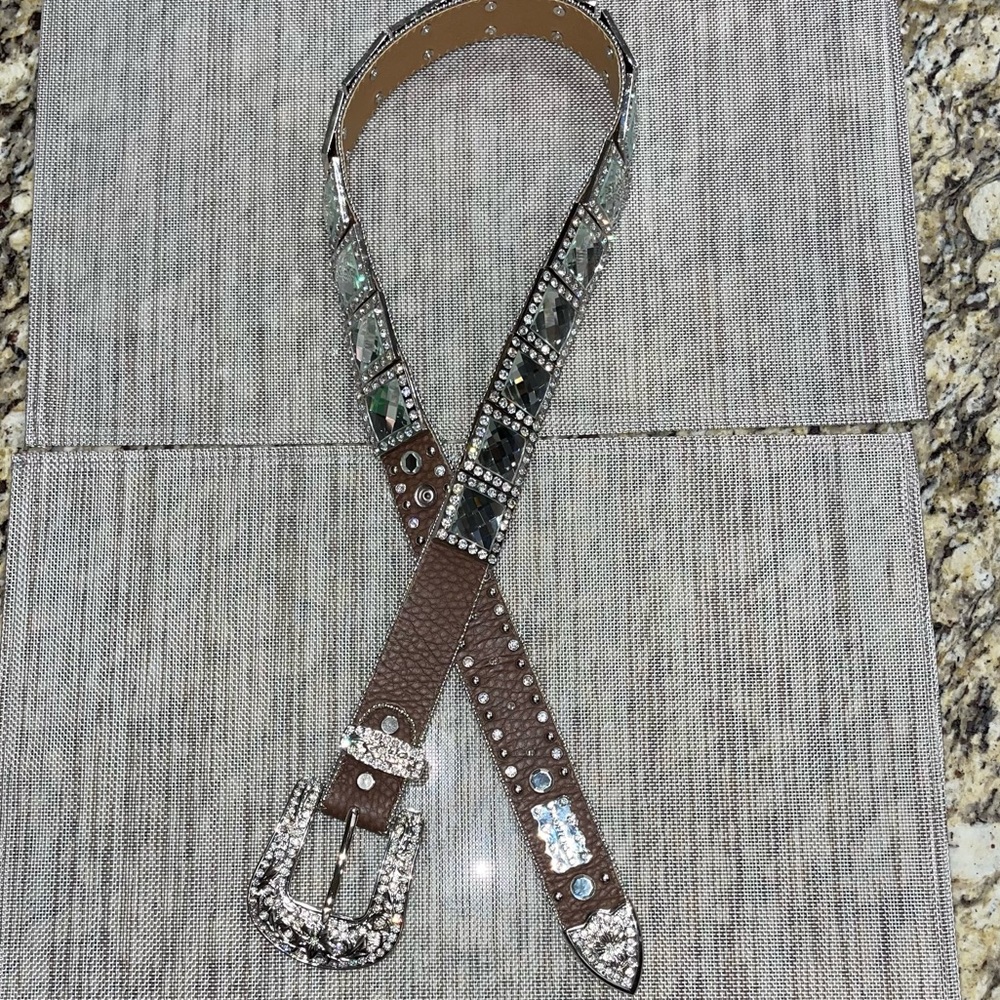 Ladies Cowboy Bling Belt